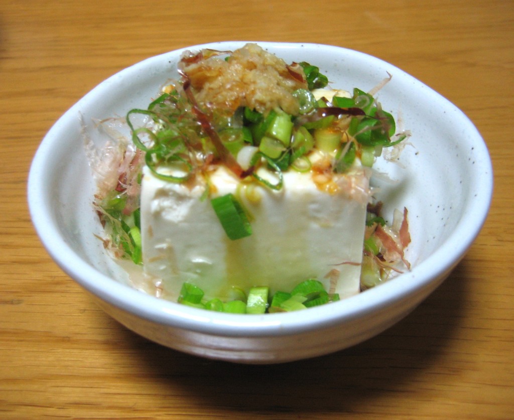 Japanese tofu food