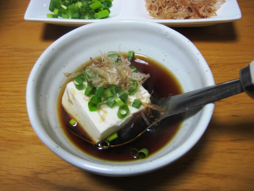 yudofu is boiled tofu