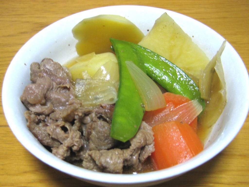 Nikujaga, Japanese beef and potato stew