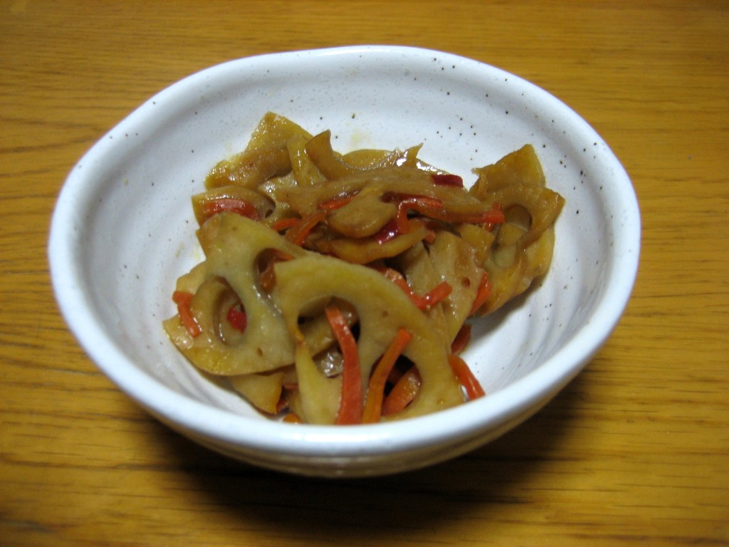 Renkon Kinpira, Lotus root