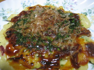 okonomiyaki, pork