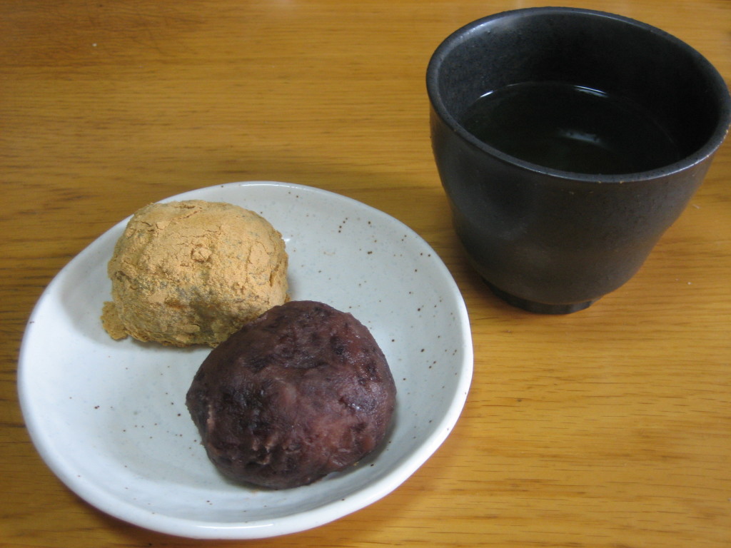 Japanese sweets, ohagi / botamochi
