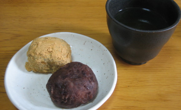 Japanese sweets, ohagi / botamochi
