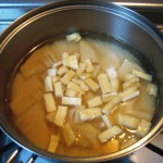 cooking bamboo shoots rice