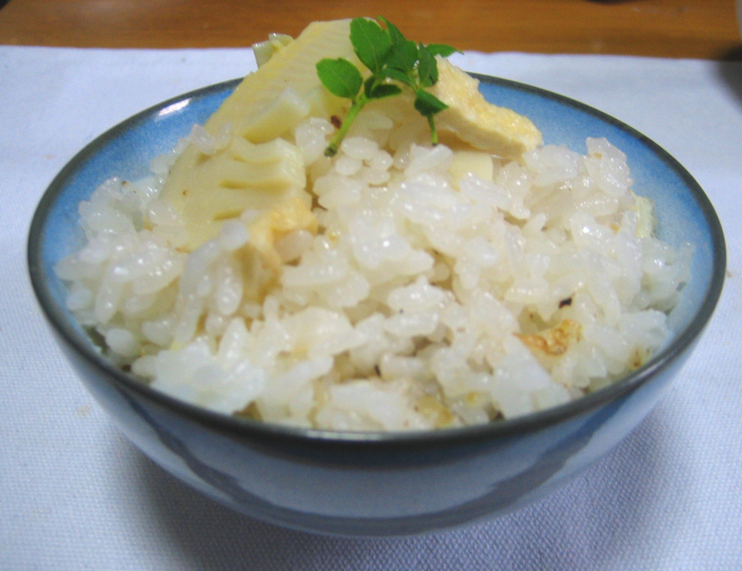 Bamboo Shoots Rice (Takenoko Gohan) Food in Japan
