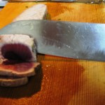 how to cut katsuo tataki