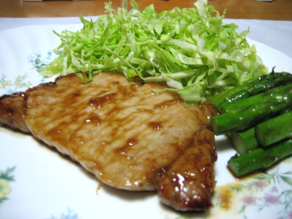 shoga yaki, pork ginger