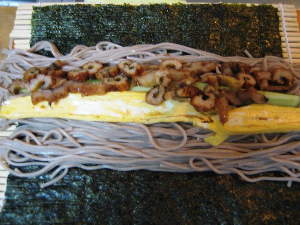 Soba Sushi Food In Japan