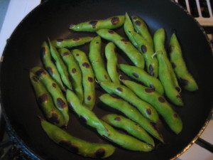 grilled edamame