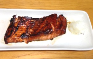 Teriyaki salmon