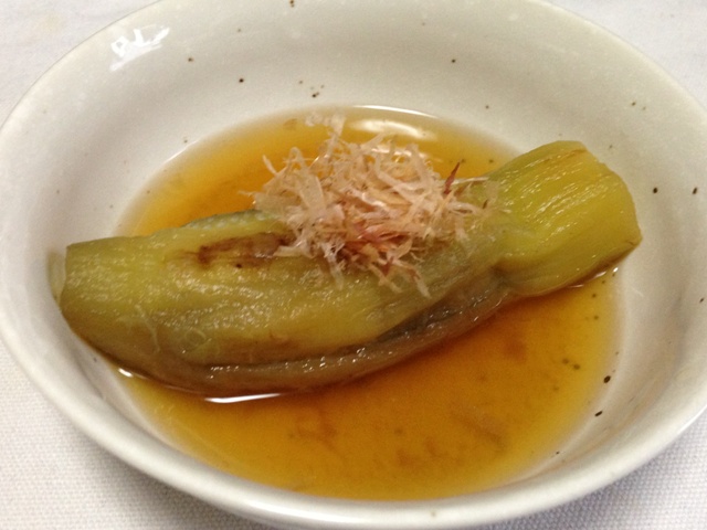 Baked Eggplant with Broth (Nasu no Nibitashi) | Food in Japan