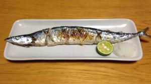 mackerel sanma yaki