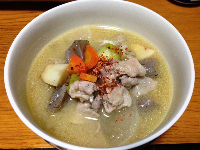 Pork Miso Soup / Tonjiru