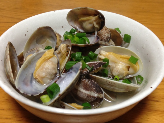 Steamed Clam With Sake Asari No Sakamushi Food In Japan