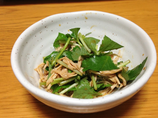 Chicken Tenderloin with mustard soy sauce