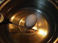 Japanese soft boiled egg