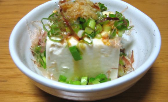 Japanese tofu food