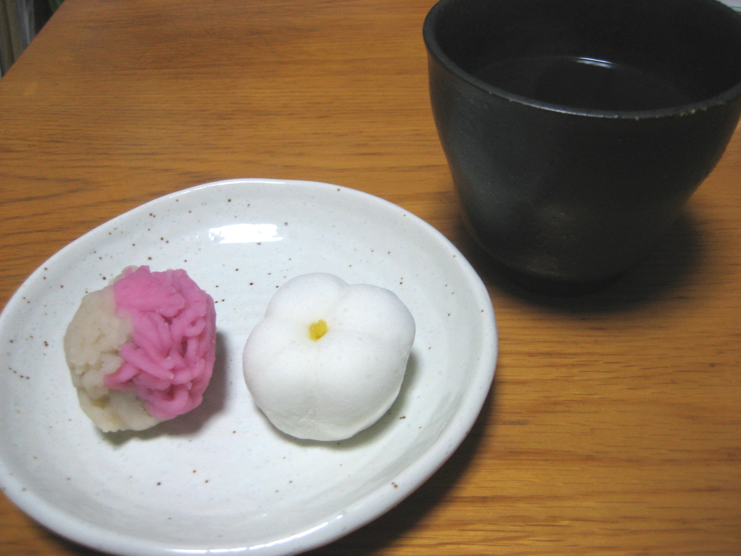 Japanese traditional pastry from Kyoto (Wagashi) Food in Japan
