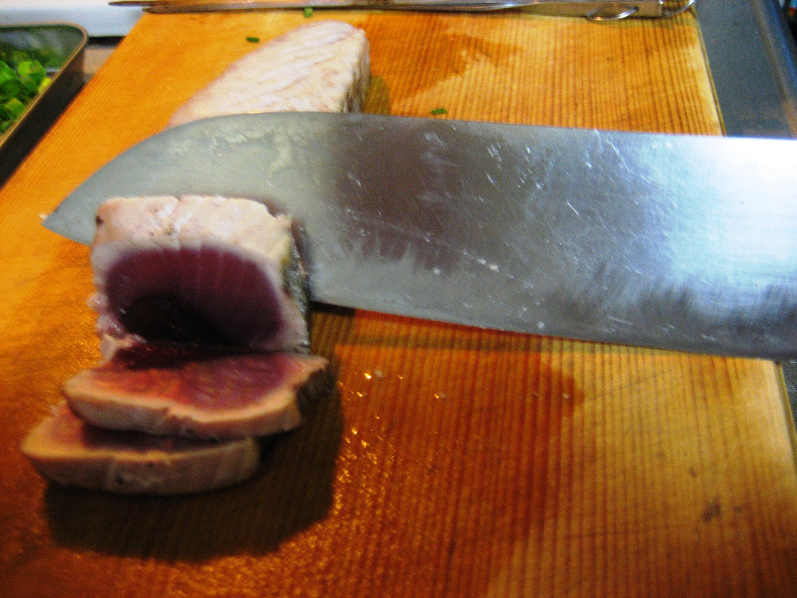 Lightly Roasted Bonito (Katsuo no Tataki) Food in Japan