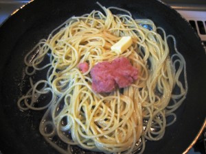 how to make tarako spaghetti